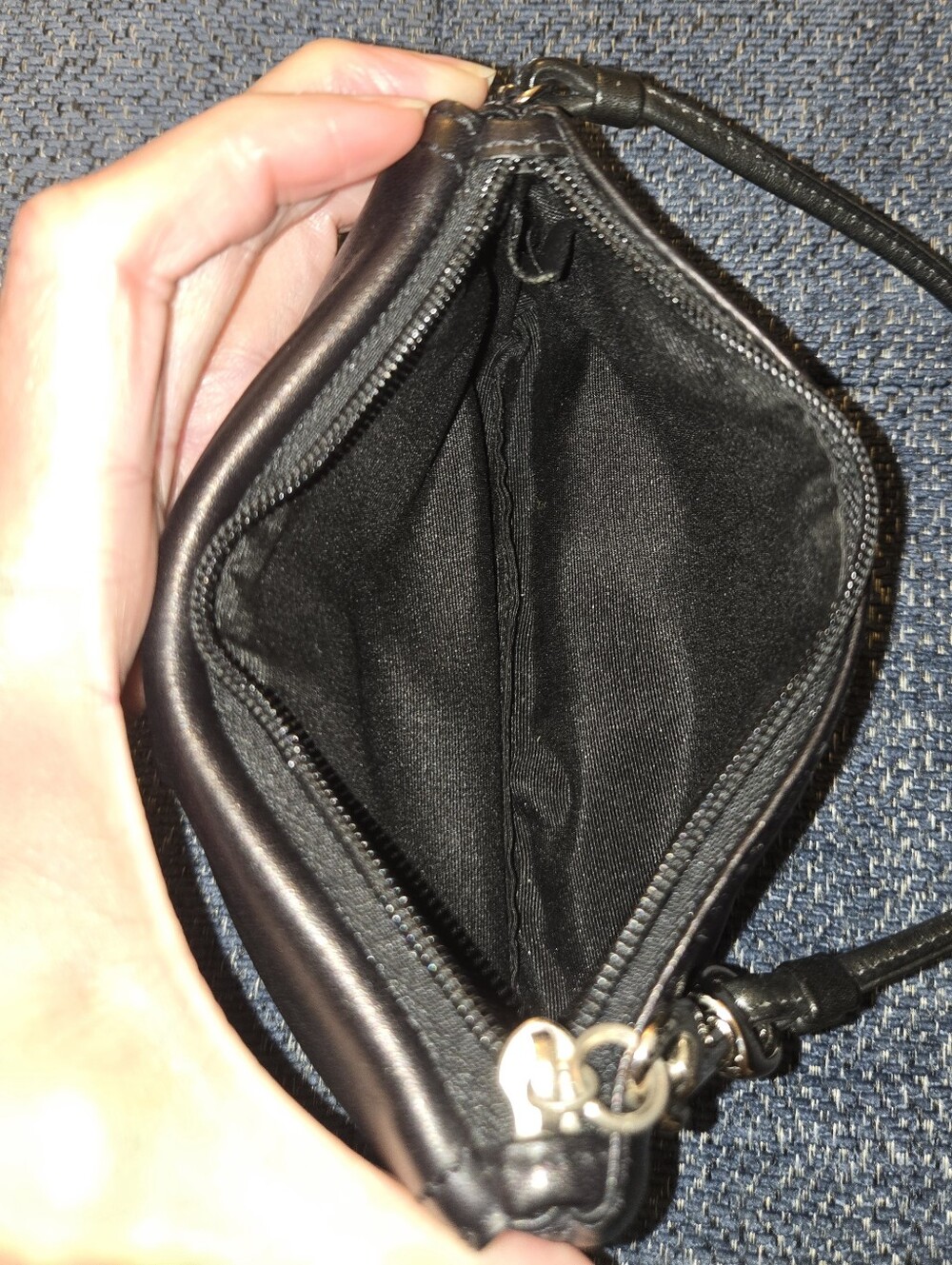 Coach Dual Compartment Wristlet - Picture 8 of 10
